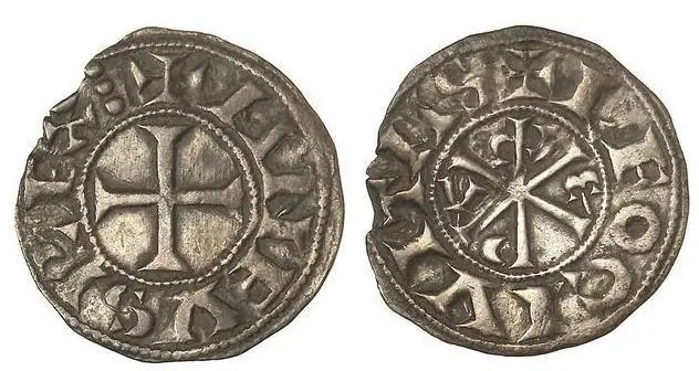 Dinero del crismón de León