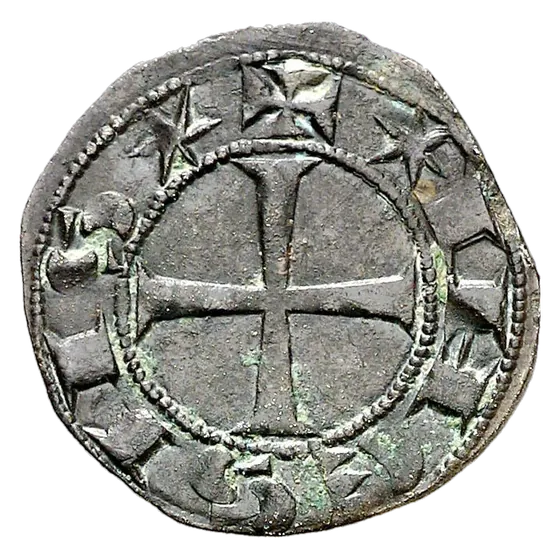 Dineiru de la primer emisión de Safagún (IHESVS), anversu