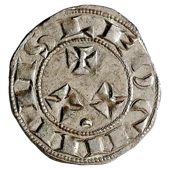 Dineiru de la primer emisión de Safagún (IHESVS), reversu