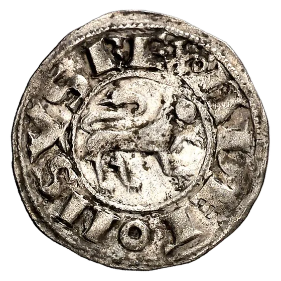 Primeiras series d'Alfonsu IX (1188-1200), anversu