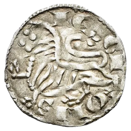 Dineiru MONETA LEGIONIS d'A Corunna, reversu