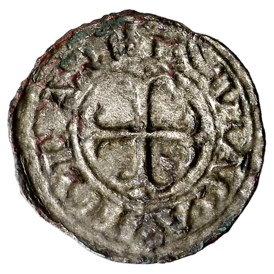 Serie riales d'Urraca (crismón evolucionáu, Urbs Imperatrix), reversu