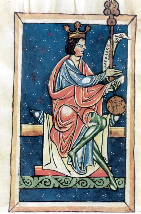 Alfonsu VI, Libro de las Estampas (h. 1200), Catedral de León